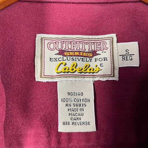 Cabelas Shooting‎ Shirt Mens Small Reg Elbow Pads Outfitter Series Hunting shirt - Picture 5 of 10
